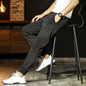 Men's Simplicity Color Versatile Loose Ankle-tied Casual Pants