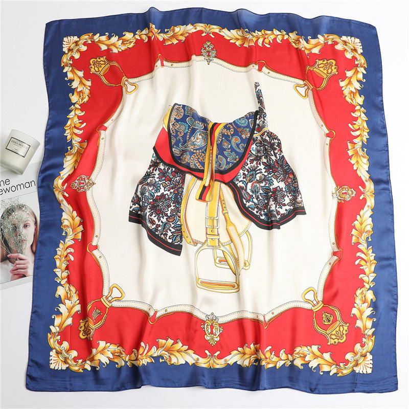 Fashion All-match Women's Simulation Silk Scarf
