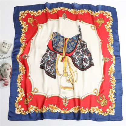 Fashion All-match Women's Simulation Silk Scarf