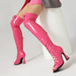 Over The Knee Hollow Out Strap High Heel Women's Boots