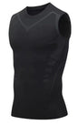 Fitness Short Sleeved Sports Tight Vest
