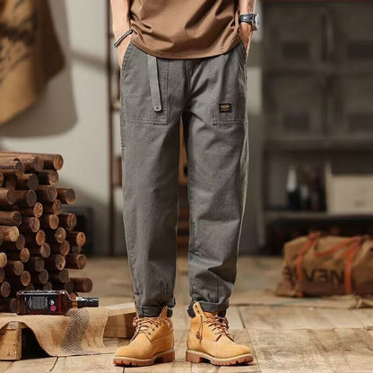 Men's Overalls Autumn Straight High Waist
