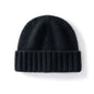 Cashmere Beanie Hat Thick Stripes Men And Women Knitted Flanging Beanie