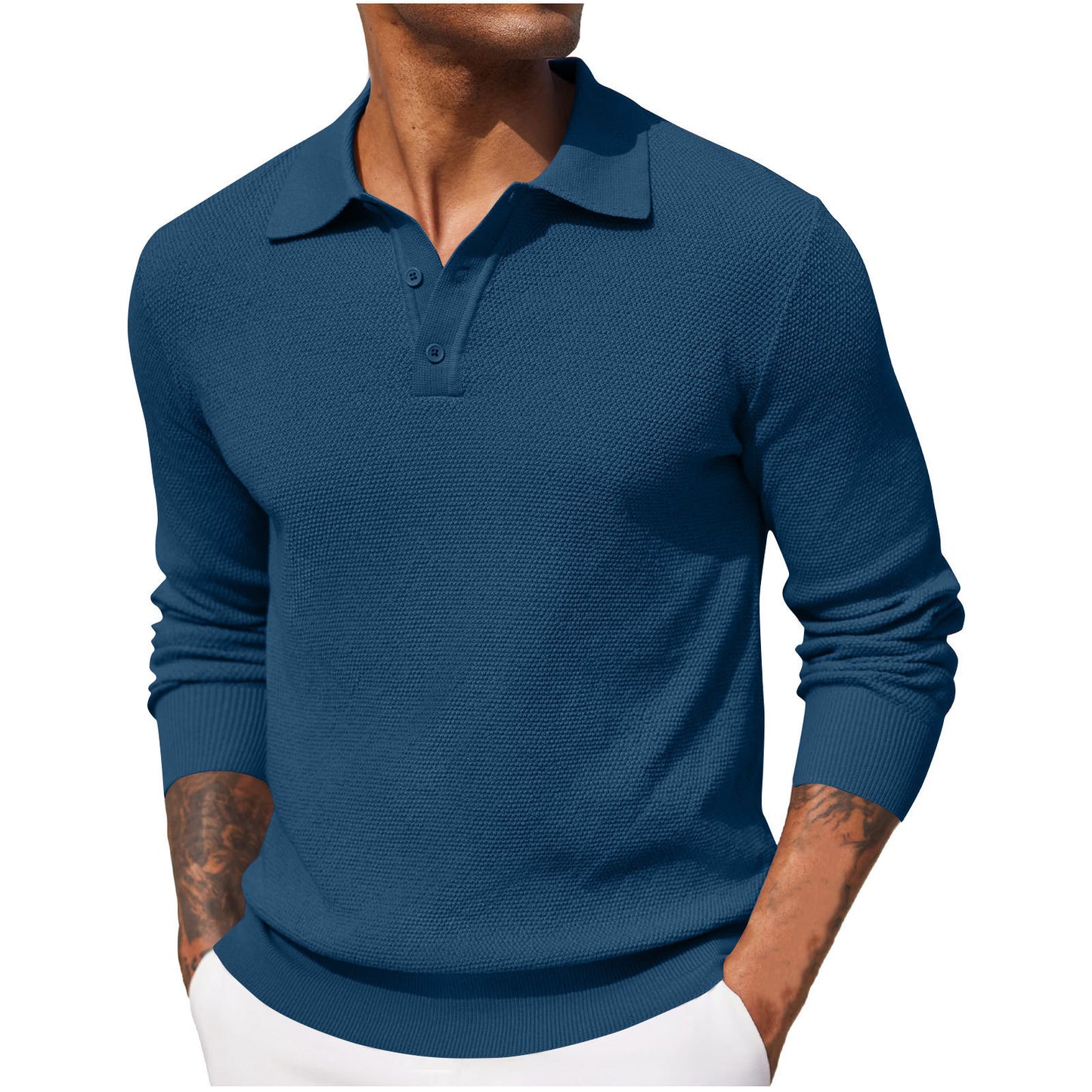 Autumn New Casual Long-sleeved Top For Men