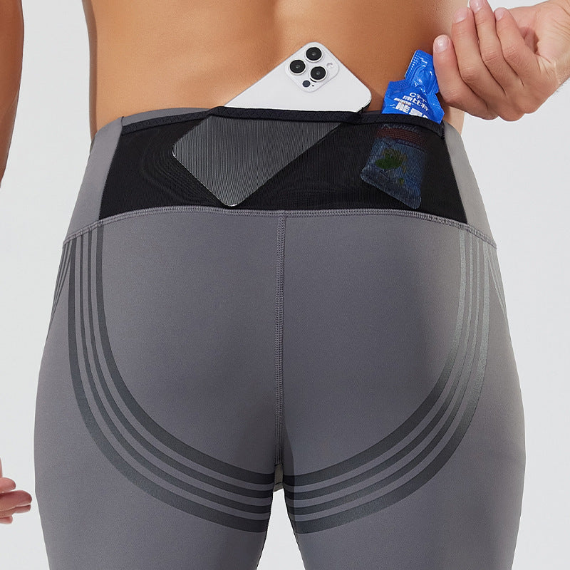 Men's And Women's Yoga Pants Sports Tight Trousers