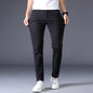 Men's Solid Color Casual Pants Korean Style Straight Trousers