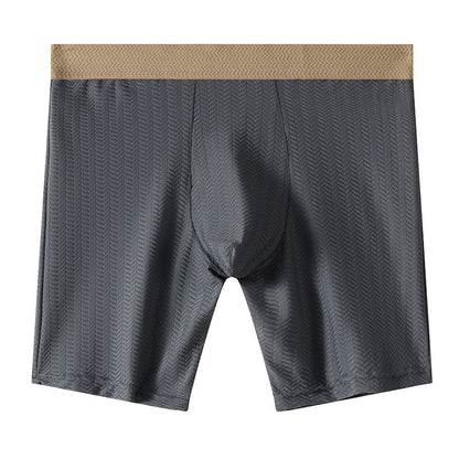 Men's Underwear High Elastic Breathability Lightweight Summer Nylon Jacquard