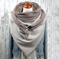 Women's Fashion Casual Thickening Warm Shawl Scarf