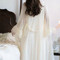 Sexy Sling Nightdress Women's Wedding Bridal Gown Suit Outerwear Homewear Women's Fashion