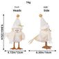 Jingchen Christmas Luminous Bird Christmas Gift Table Decorative Ornaments