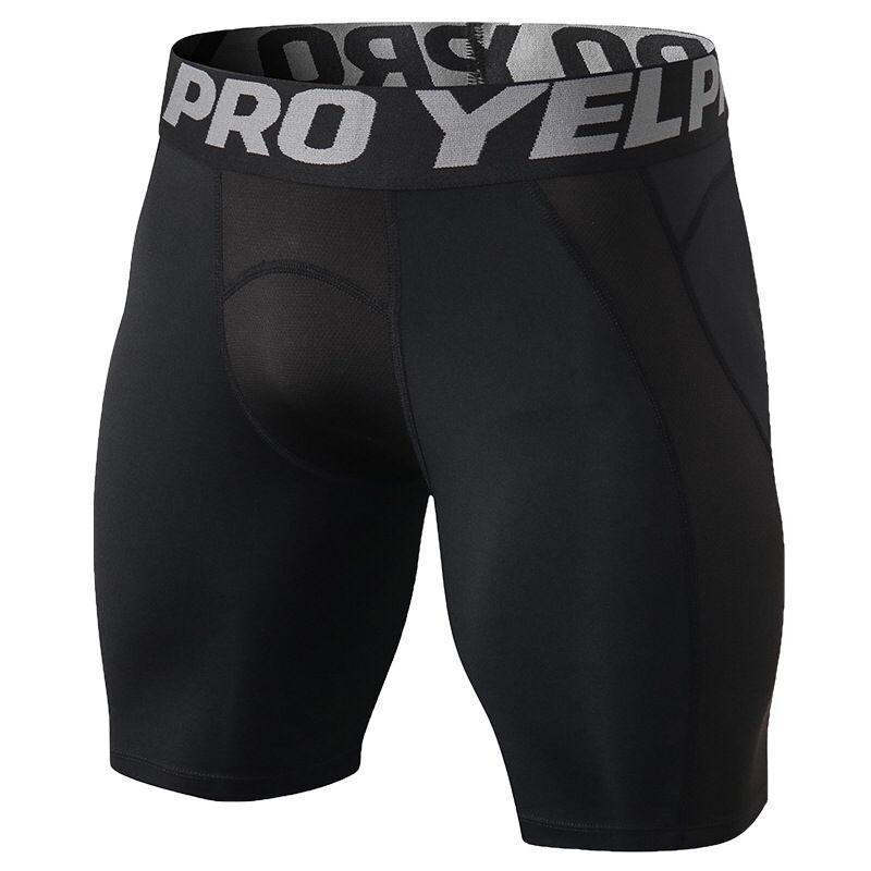 Sports Running Stretch Quick-drying Mesh Breathable Tight Shorts