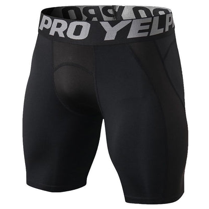Sports Running Stretch Quick-drying Mesh Breathable Tight Shorts