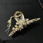 Antique Tassel Large Pearl Clip Metal Hairpin