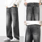 New Spring And Summer Men's Straight Loose Wide-leg Pants