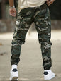 European Size American Retro Multi-pocket Camouflage Cargo Pants