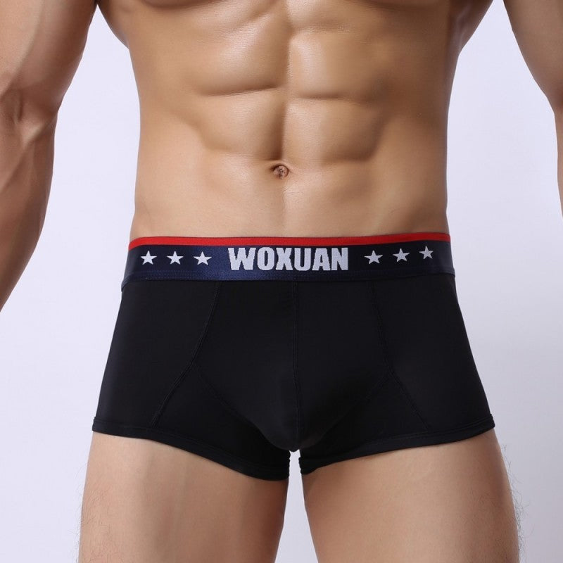Ice Silk Men's New Boxers Ultra-thin Fashion Transparent