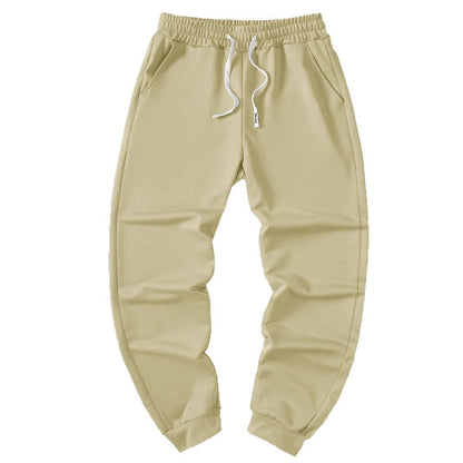Women's Pure Color Tied Sports Trousers