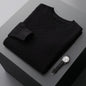 Round Neck Thickened Business Casual Cashmere Fall Winter Men Bottoming Knitted Sweater