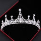 Simple Rhinestone Silver Headband Crown