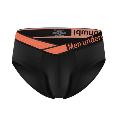 Men's Briefs Sports Low Waist U Convex Hip Lifting Underwear