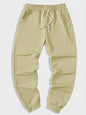 Women's Pure Color Tied Sports Trousers