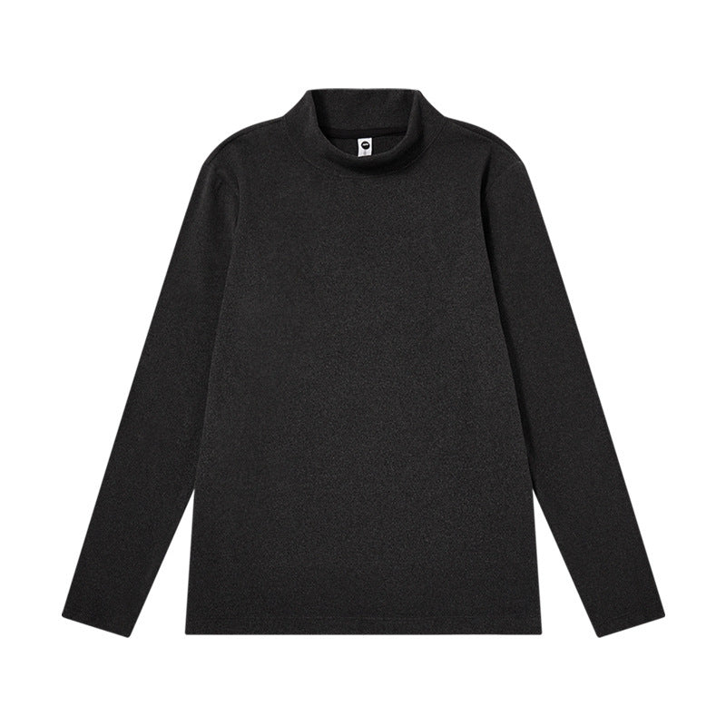 Autumn And Winter Pullover Stand Collar Boys Undershirt
