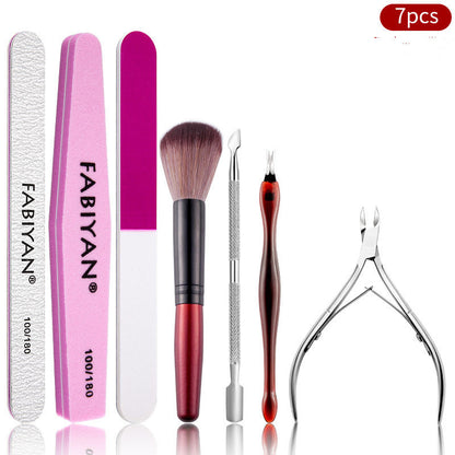 Polishing Nail File Polishing Strip Nail Art Tool Set