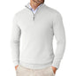 Autumn Men's Season Zipper Sweater Ultra-thin Lightweight