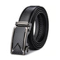 Genuine Leather Men's M Letter Comfort Click Belt Business New
