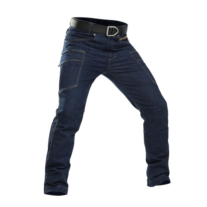 Personality Tactical Stretch Jeans Men