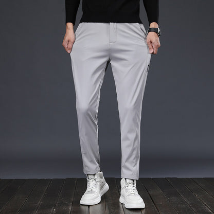 Men's Fashion Casual Solid Color Loose Pants