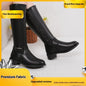 Women's Winter Chunky Heel Round Head Knight Over The Knee Boots