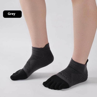 Sports Marathon Toe Socks Men