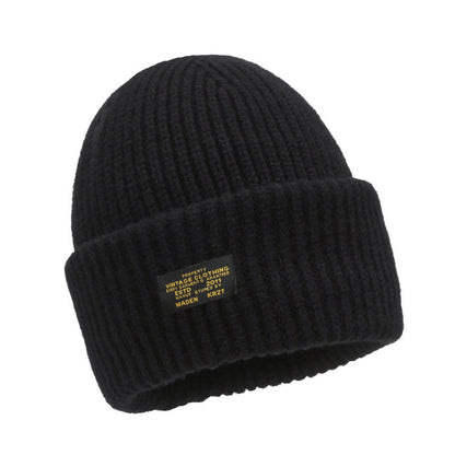 Fashion Personality Thickening Knitted Men's Hat