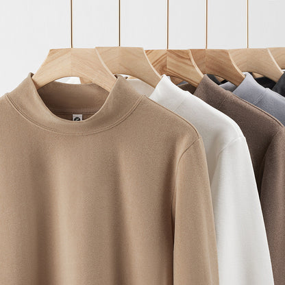 Autumn And Winter Pullover Stand Collar Boys Undershirt