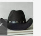 Curved Edge Western Cowboy Hat Men And Women