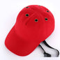 Factory Workshop Lightweight Anti-collision Breathable Baseball Cap