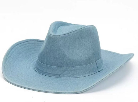 Curved Edge Western Cowboy Hat Men And Women