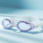 Large Frame HD Waterproof Anti-fog Swimming Goggles Swimming Cap