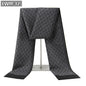Men's Scarf European And American Cashmere Autumn And Winter Business Plaid