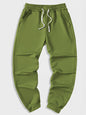 Women's Pure Color Tied Sports Trousers