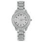 Women's Starry Rhinestone Watch Digital Roman Diamond