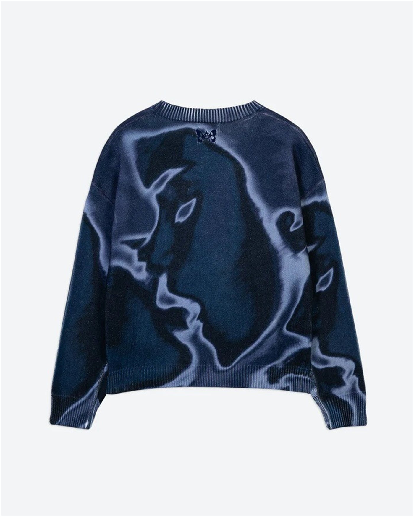 Fashion Casual Printed Polyester Sweater