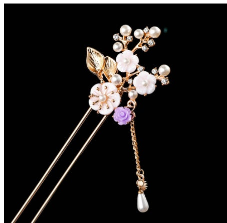 Ancient Style Tassel Hairpin Hanfu Headdress