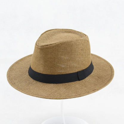 Men's Outdoor Sun Protection Wide Brim Top Hat