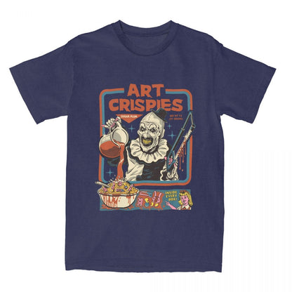 Art Crispies Scary Clown Shirt Solid Color