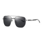 Sunglasses Men's Driving Metal Aluminum Magnesium Spectacle Foot UV Protection Large Rim Sunglasses
