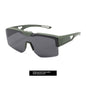 Men's And Women's UV Protection Clamshell Sunglasses