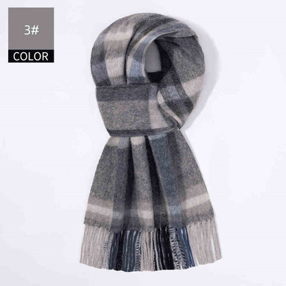 Winter New Men's Cashmere Scarf