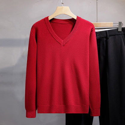 Men's Pullover Long Sleeve Fashion Bottoming Shirt Top